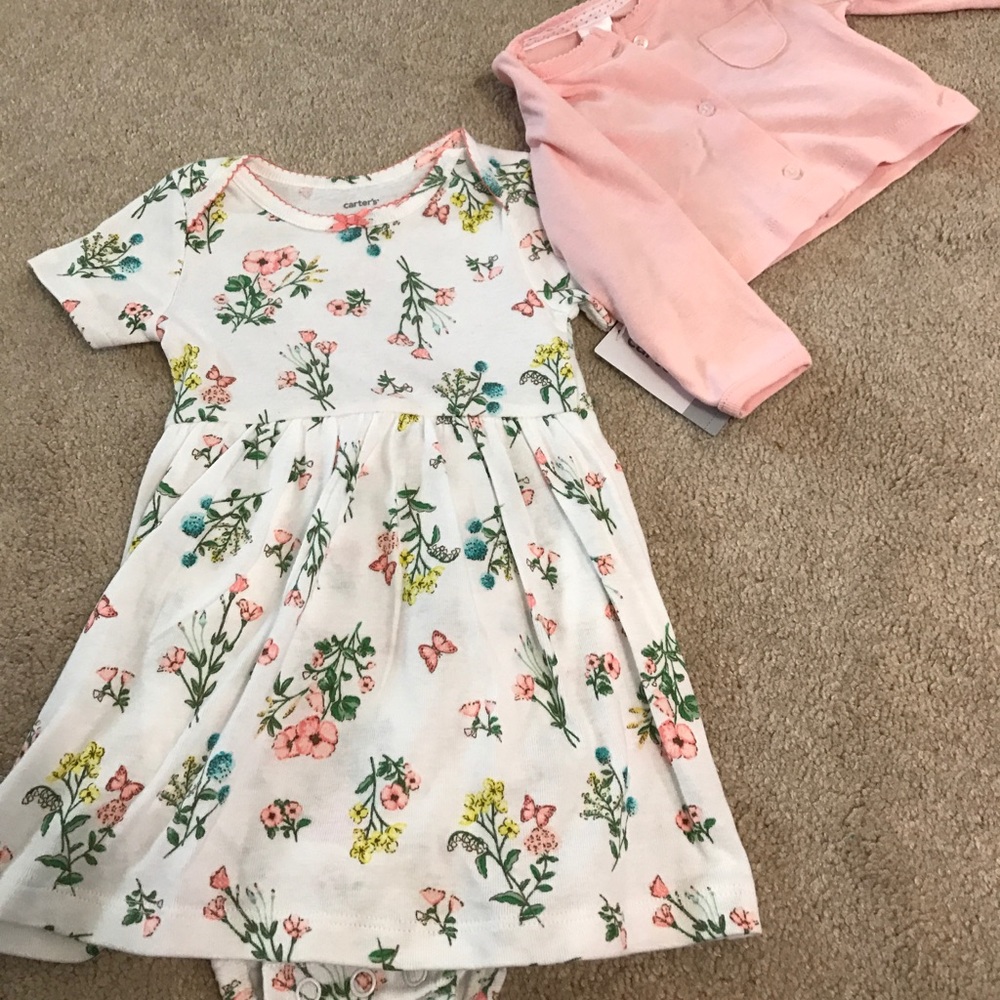 Carters dress and top